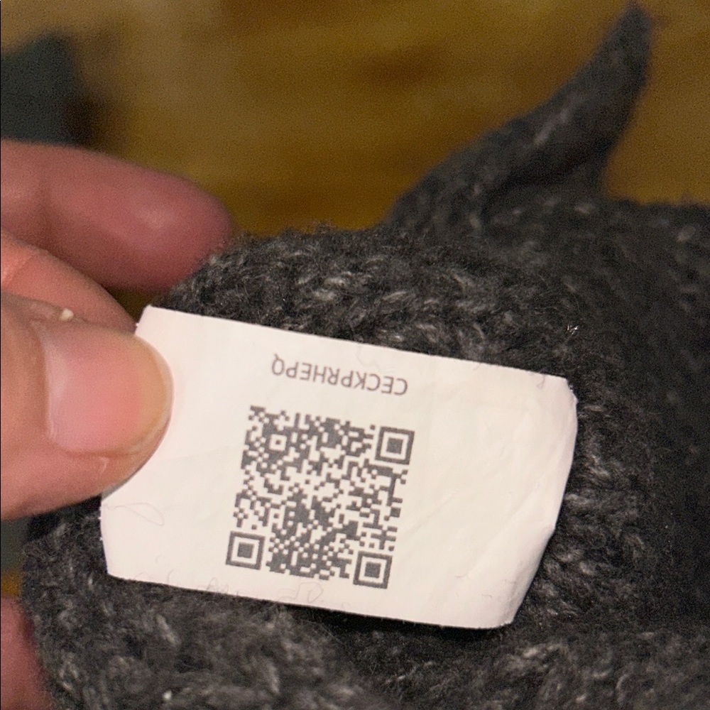 Uggs Cozy Gray Knit Button Boots - Picture 11 of 13